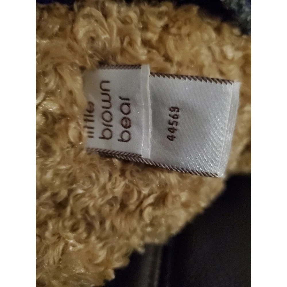 Gund Bloomingdales LITTLE BROWN BEAR Purple Sweater Limited‎ Edition 2004 w/Tags
